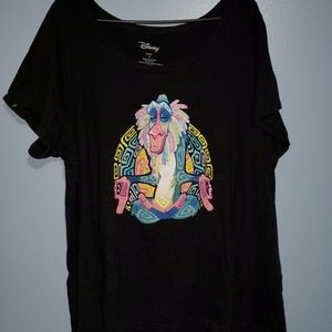 Rafiki Lion King Colorful Torrid Tshirt 4x
